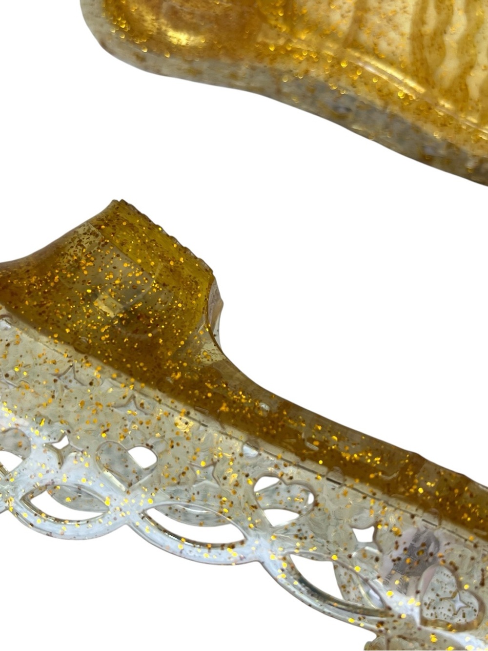 Disney Gold Princess Dress & shoes- Costume - Picture 7 of 8